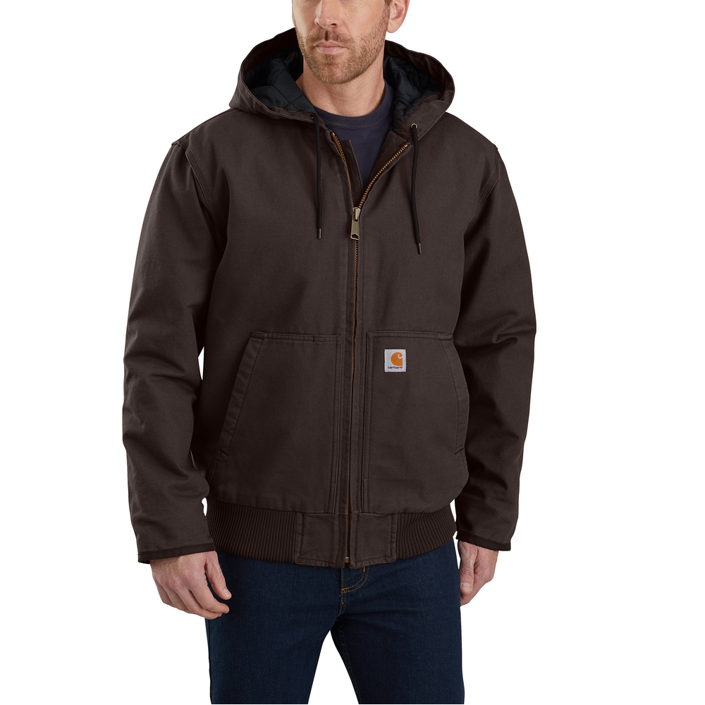 Loose Fit Washed Duck Insulated Active Jacket | Carhartt 104050