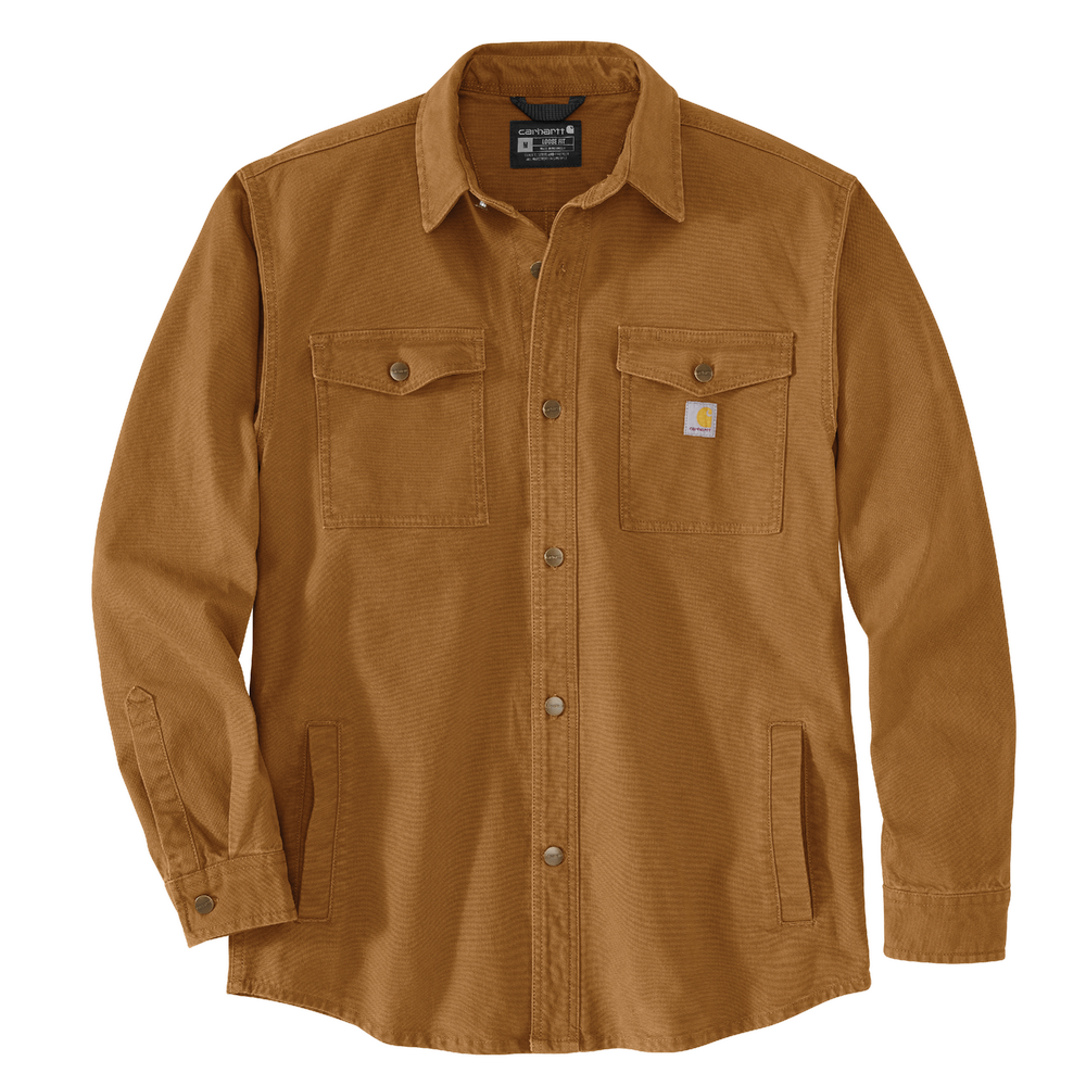 Montana Rugged Flex Loose Fit Heavyweight Duck Shirt Jac