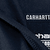 Force Relaxed Fit Midweight Long-Sleeve Logo Graphic Hooded T-Shirt - I26-Navy | Carhartt 106654