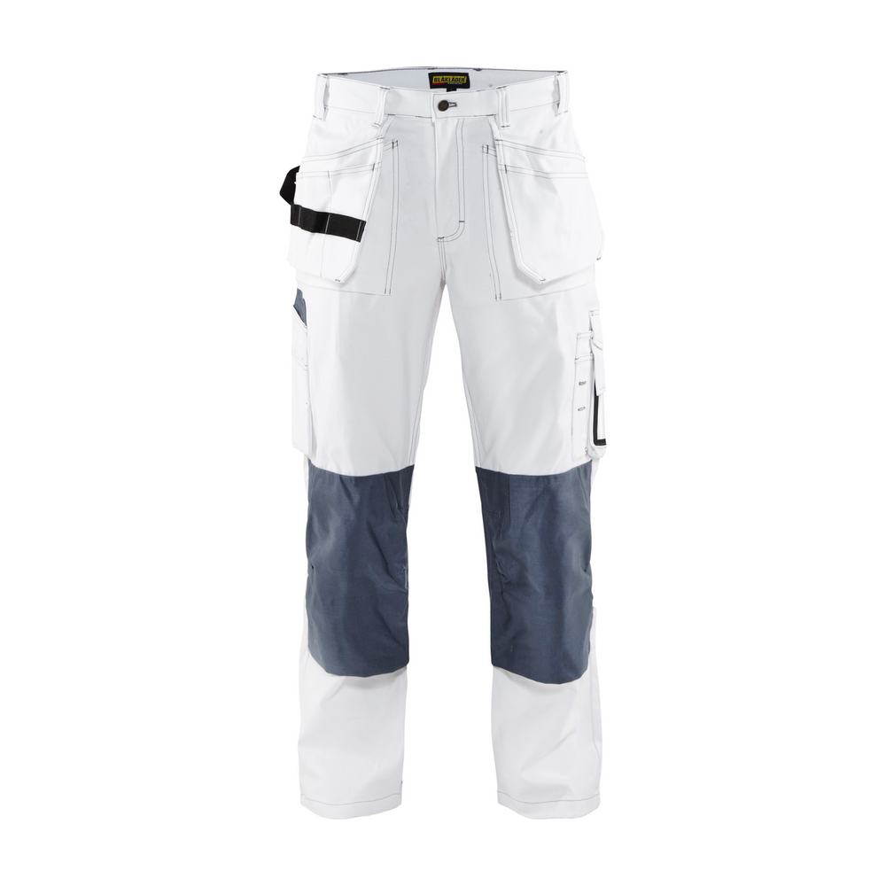 Men's Cotton White Painter Pants | Blaklader 16311210 – The