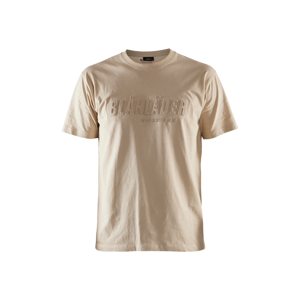 3D T-Shirt - 2509-Warm Beige | Blaklader 34431042
