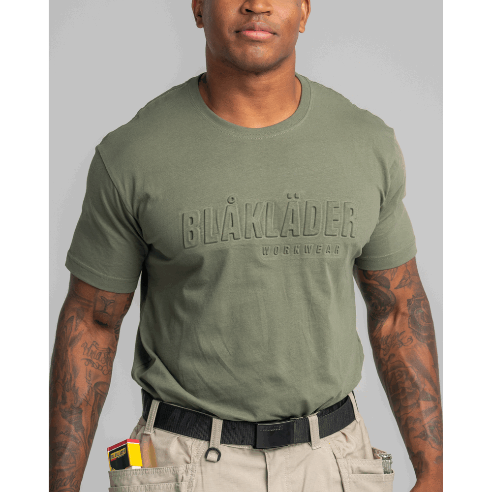 3D T-Shirt - 4109-Autumn Green | Blaklader 34431042