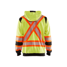 Hi-Vis Zip Sweatshirt - 3399-Yellow Hi-Viz/Black | Blaklader 34481974