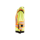 Hi-Vis Zip Sweatshirt - 3399-Yellow Hi-Viz/Black | Blaklader 34481974