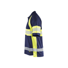 Visibility Polo - 8933-Navy Blue/Yellow Hi-Viz | Blaklader 34681051