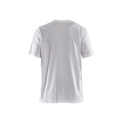 Short Sleeve Branded T-Shirt - 1000-White | Blaklader 35551042