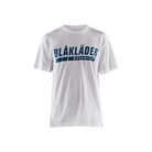 Short Sleeve Branded T-Shirt - 1000-White | Blaklader 35551042