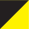 Short Sleeve Branded T-Shirt - 9935-Black/Yellow | Blaklader 35551042