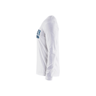 Long Sleeve Branded T-Shirt - 1000-White | Blaklader 35571042