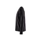 Long Sleeve Branded T-Shirt - 9900-Black | Blaklader 35571042