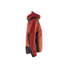 Knitted Fleece Jacket - 5999-Burned Red/Black | Blaklader 47402536