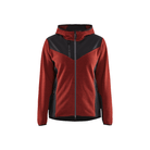 Women'S Knitted Fleece Jacket - 5999-Burned Red/Black | Blaklader 47412536
