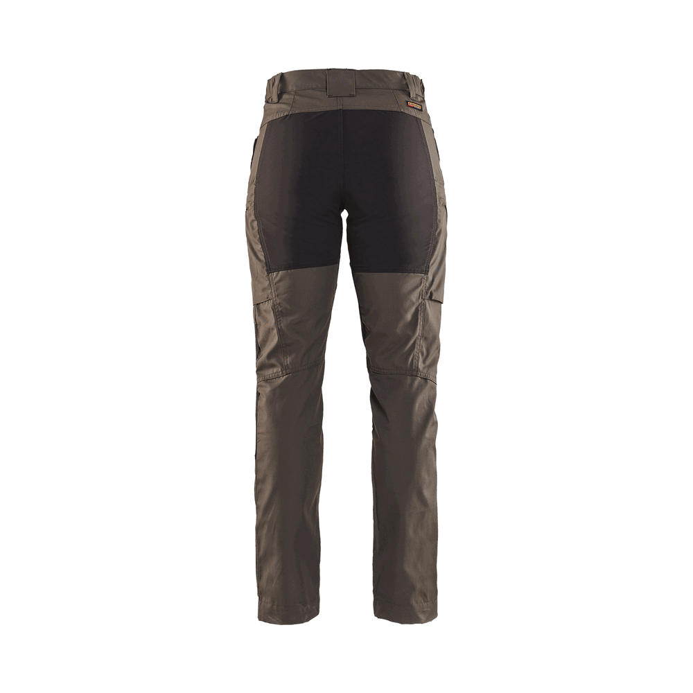 Women'S Service Stretch Pants - 4599-Dark Olive Green/Black | Blaklader 71531845
