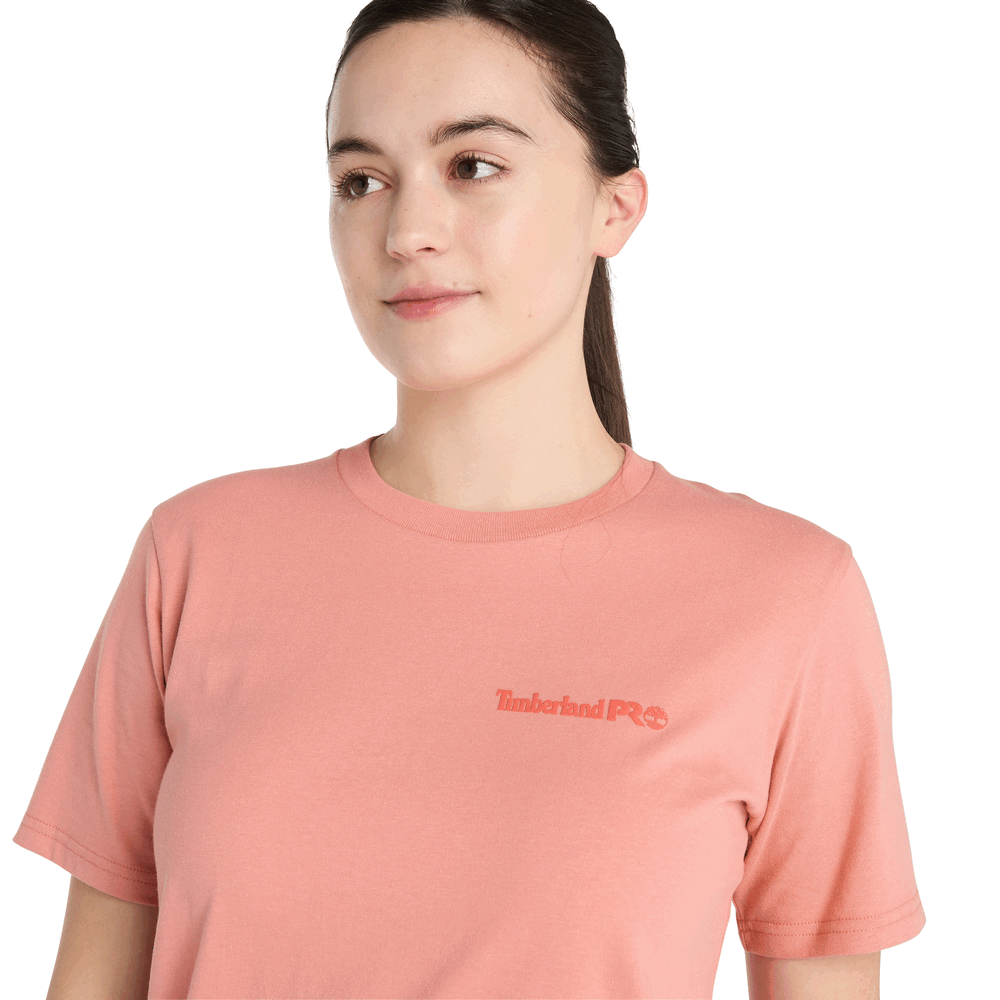 Women's Core T-Shirt - 831-Terra Cotta | Timberland PRO® TB0A6D7X
