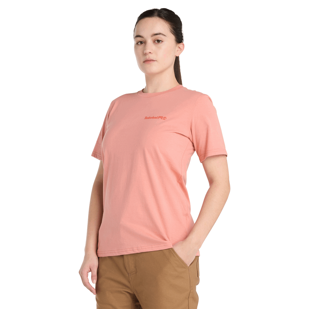 Women's Core T-Shirt - 831-Terra Cotta | Timberland PRO® TB0A6D7X