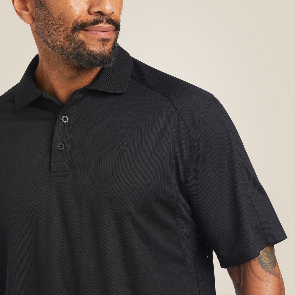 Ac Polo - 001-Black | Ariat 10014555