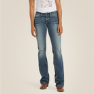 R.E.A.L. Mid Rise  Whipstitch Boot Cut Jean - 400-Rainstorm | Ariat 10016202