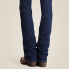 R.E.A.L. Mid Rise  Icon Stackable Straight Leg Jean - 400-Ocean | Ariat 10017216