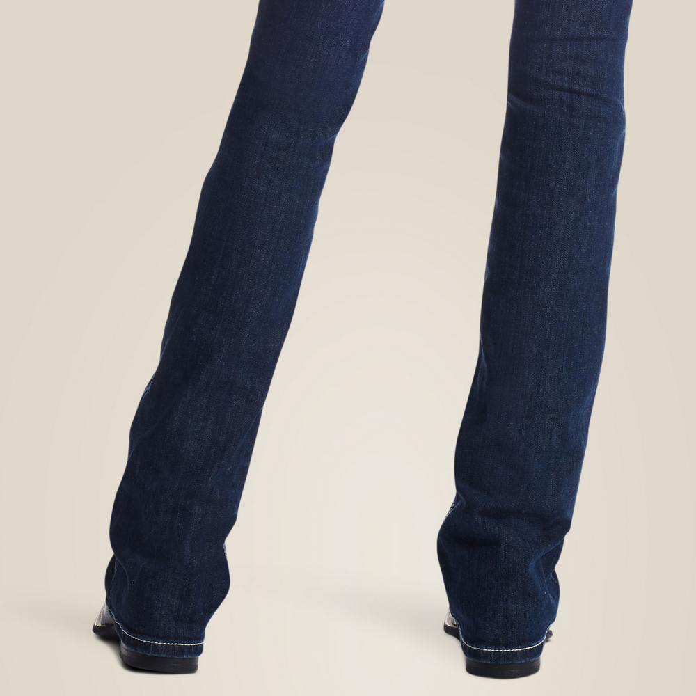 R.E.A.L. Low Rise Stretch Rosy Whipstitch Boot Cut Jean - 400-Lakeshore | Ariat 10018351
