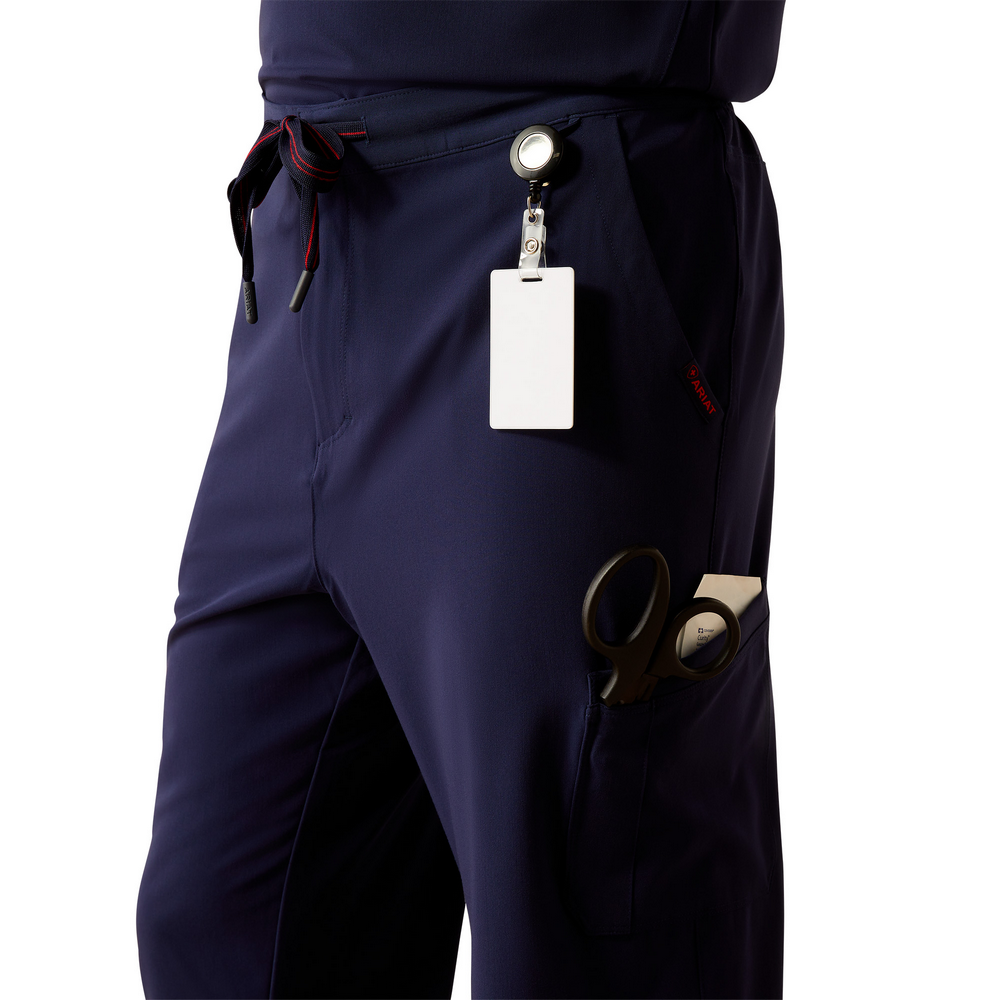 Jacobi Utility Stretch Scrub Pant - 410-Navy | Ariat 10039711