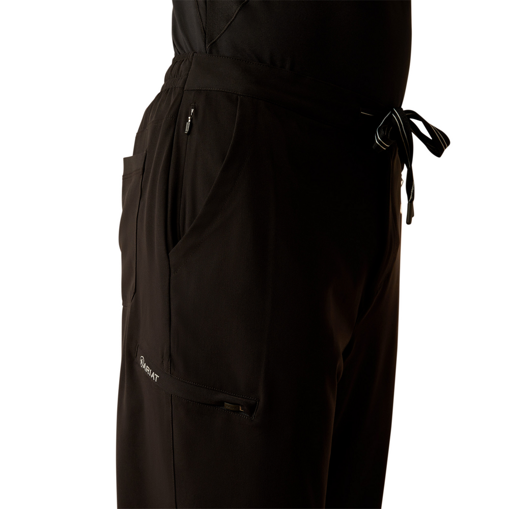 Jacobi Utility Stretch Scrub Pant - 001-Black | Ariat 10039712