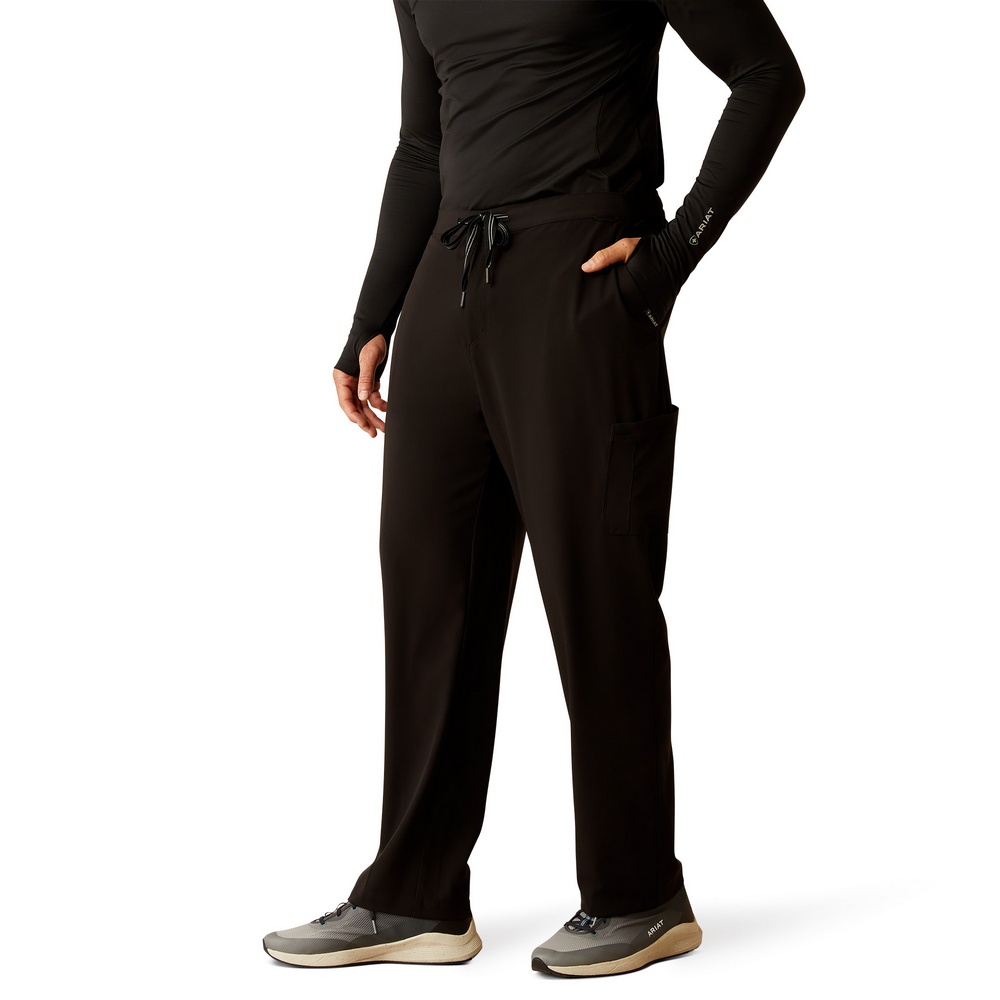 Jacobi Utility Stretch Scrub Pant - 001-Black | Ariat 10039712