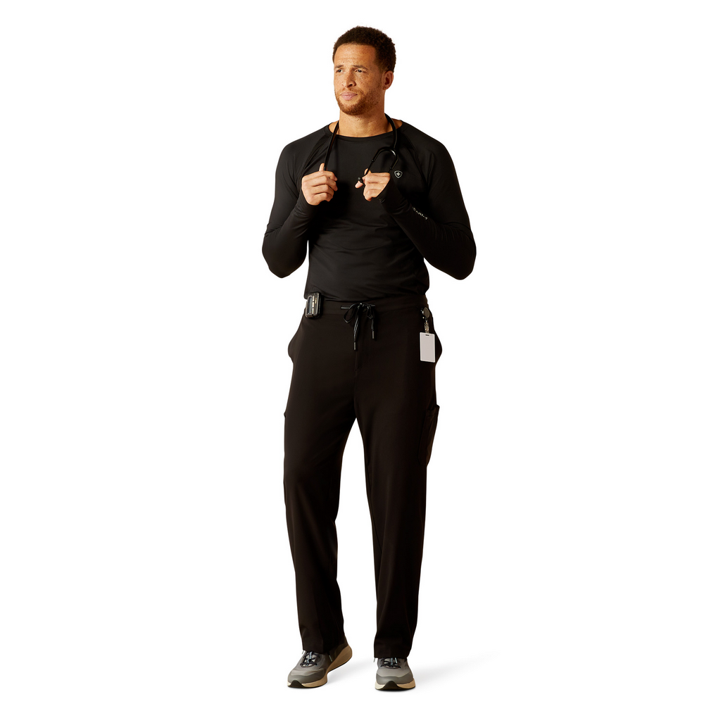 Jacobi Utility Stretch Scrub Pant - 001-Black | Ariat 10039712