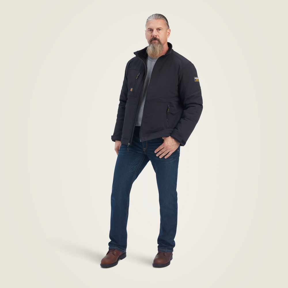 Rebar Dritek Durastretch  Insulated Jacket - 001-Black | Ariat 10041502