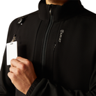 Galen Fleece Scrub Jacket - 001-Black | Ariat 10041876