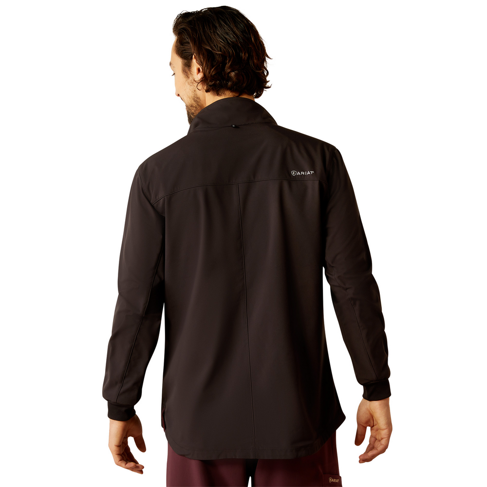 Conrad Utility Scrub Jacket - 001-Black | Ariat 10041884