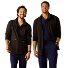 Conrad Utility Scrub Jacket - 001-Black | Ariat 10041884