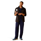 Conrad Utility Scrub Jacket - 001-Black | Ariat 10041884