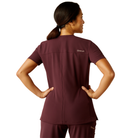 Clara 6 Pocket Scrub Top - 600-Winetasting | Ariat 10039713