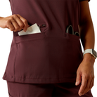 Clara 6 Pocket Scrub Top - 600-Winetasting | Ariat 10039713