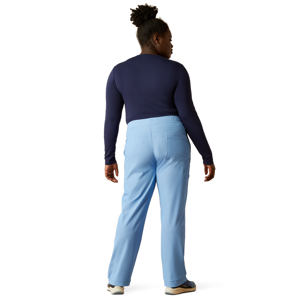 Nightingale Utility Stretch Scrub Pant - 400-Light Blue Heather | Ariat 10039951