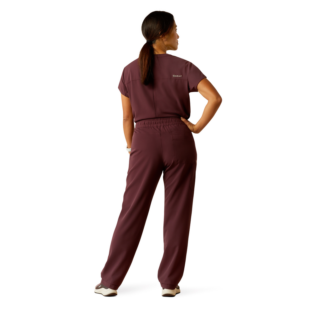 Nightingale Utility Stretch Scrub Pant - 600-Winetasting | Ariat 10039952