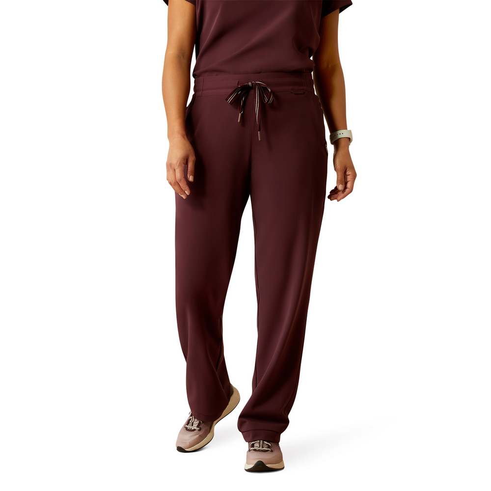 Nightingale Utility Stretch Scrub Pant - 600-Winetasting | Ariat 10039952