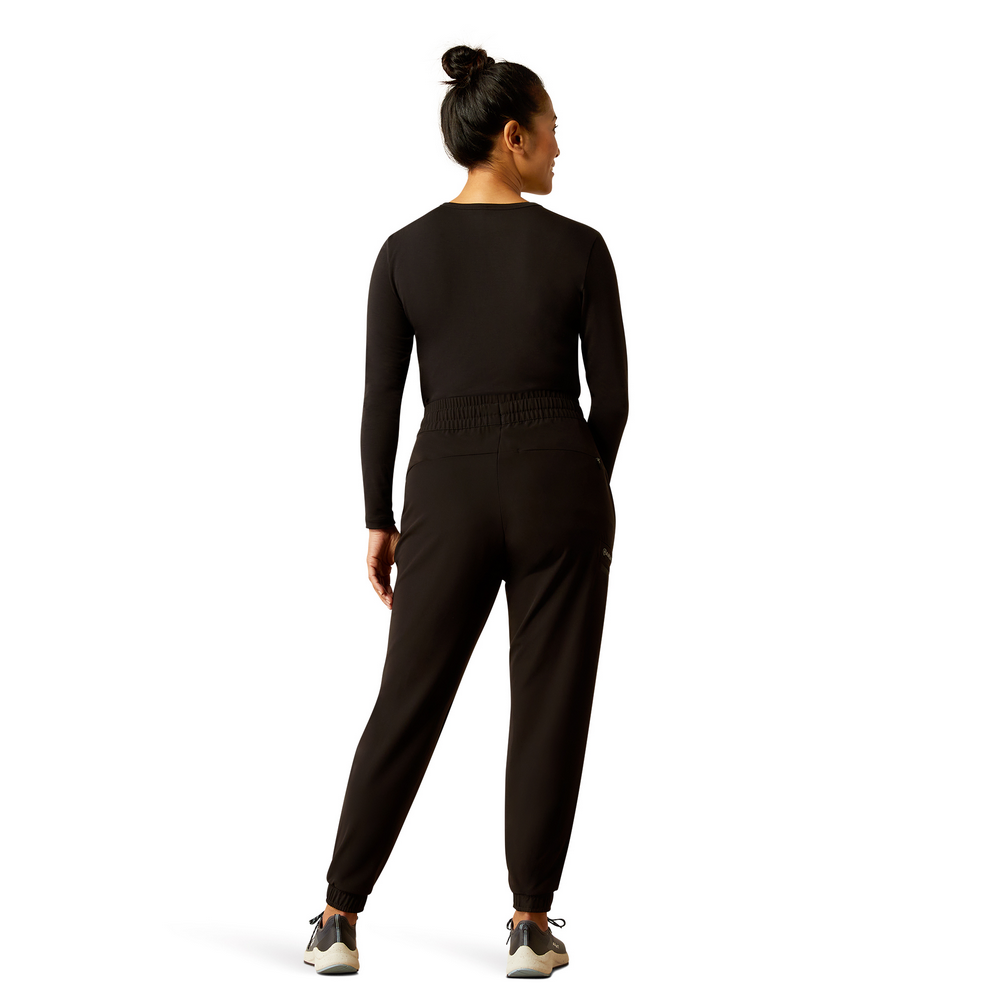 Blackwell Cargo Stretch Jogger Scrub Pant - 001-Black | Ariat 10039953