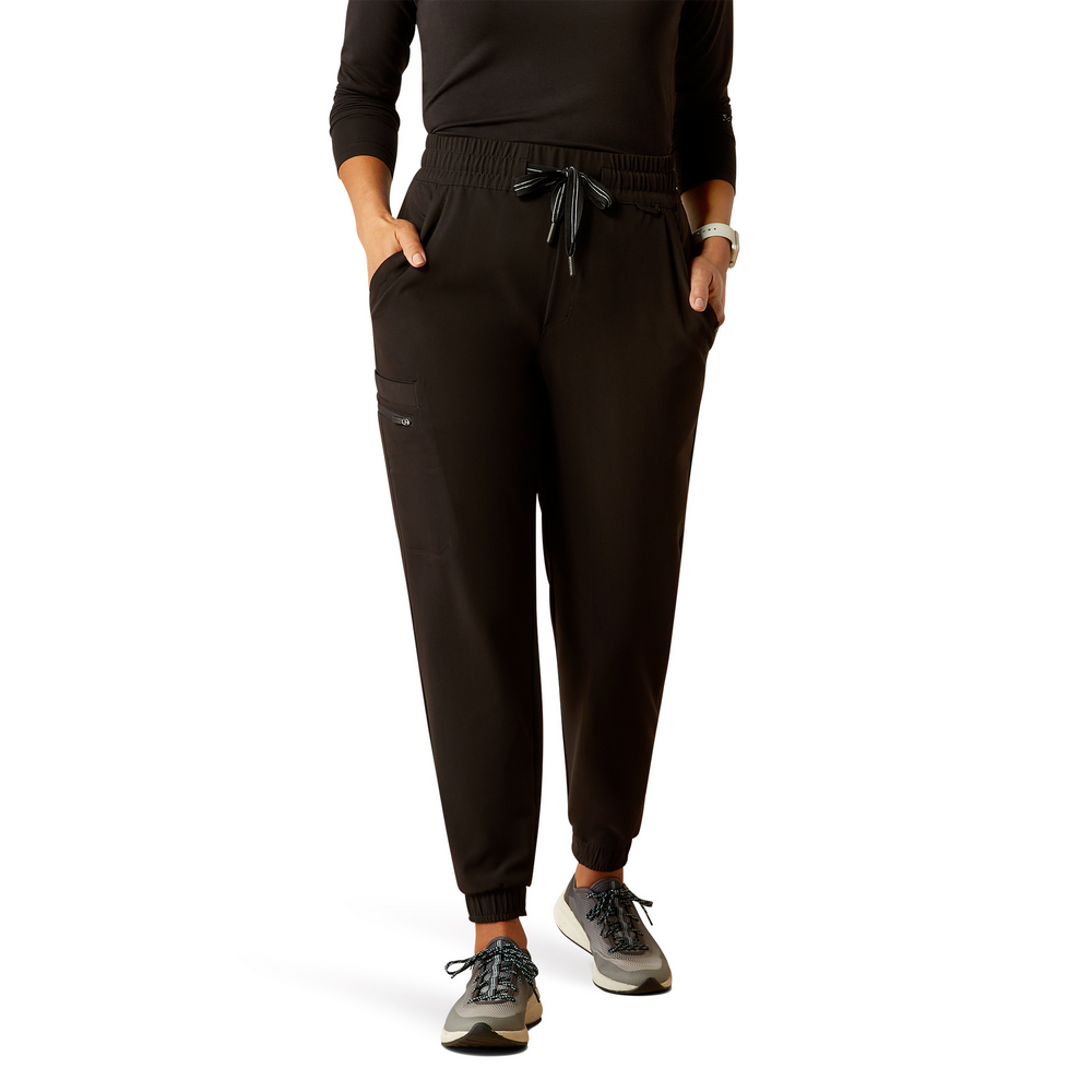 Blackwell Cargo Stretch Jogger Scrub Pant - 001-Black | Ariat 10039953