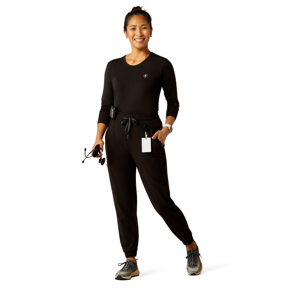 Blackwell Cargo Stretch Jogger Scrub Pant - 001-Black | Ariat 10039953