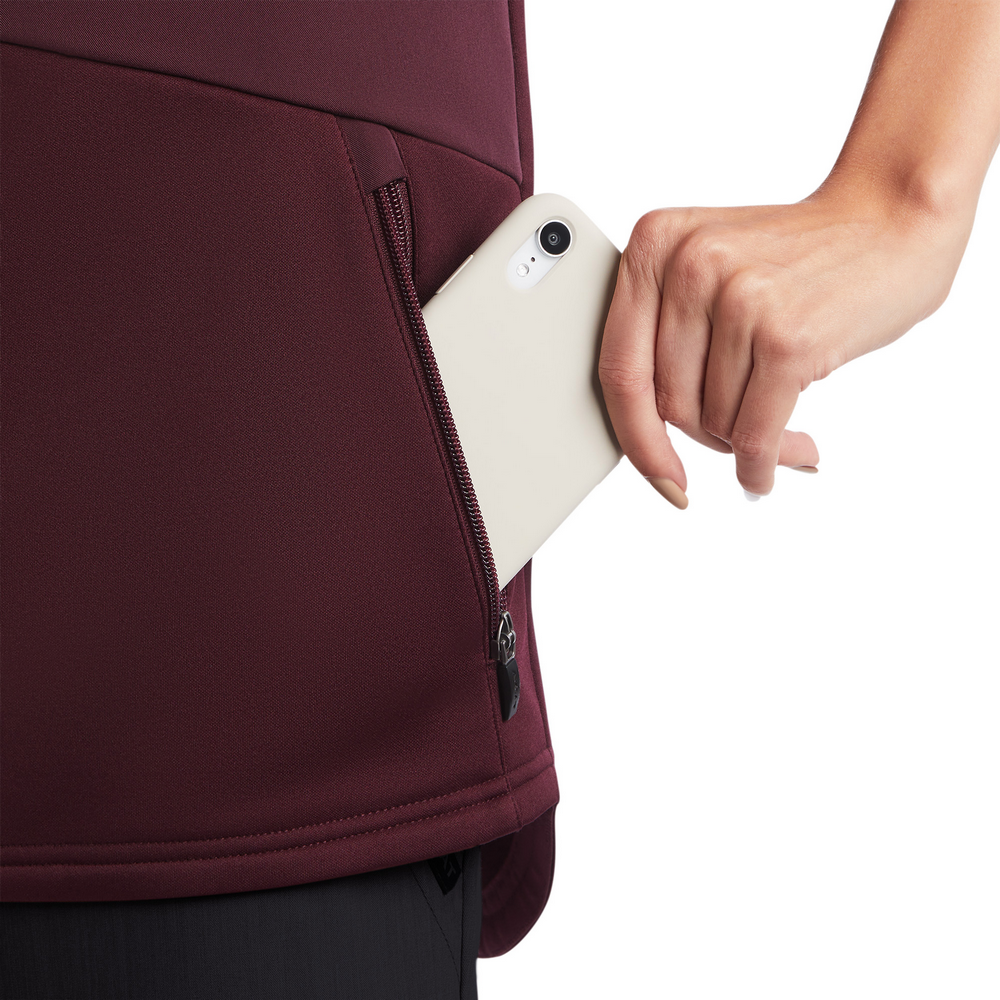 Sina Fleece Scrub Vest - 600-Winetasting | Ariat 10041892