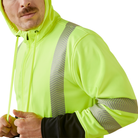 Rebar Hi-Vis Full Zip Hoodie - 700-Hi-Vis Yellow | Ariat 10041796