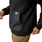 Rebar Workman Duracanvas 1/4 Zip Sweatshirt - 001-Black|Black | Ariat 10046401