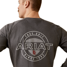 Fr Air True Grit T-Shirt - 010-Charcoal Heather | Ariat 10046660