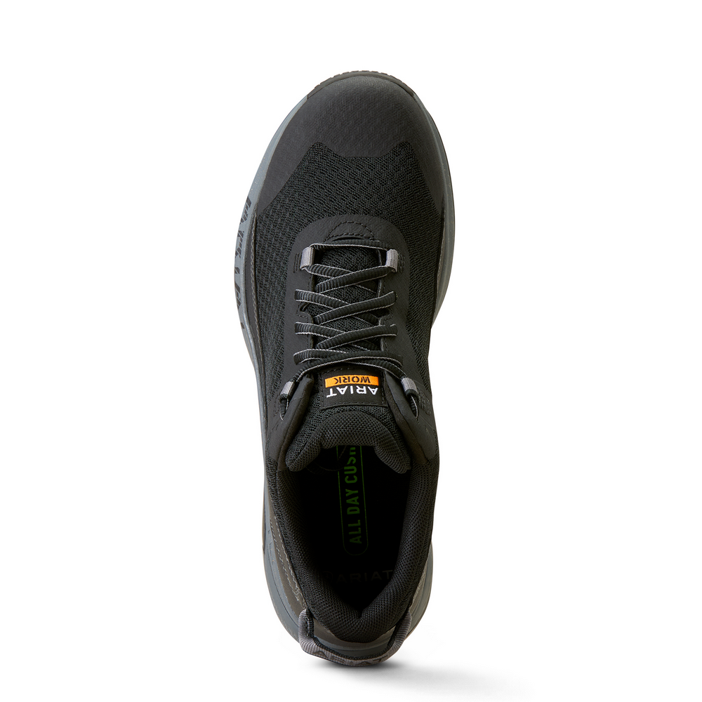 Outpace Shift Composite Toe Work Shoe - 001-Black | Ariat 10047026