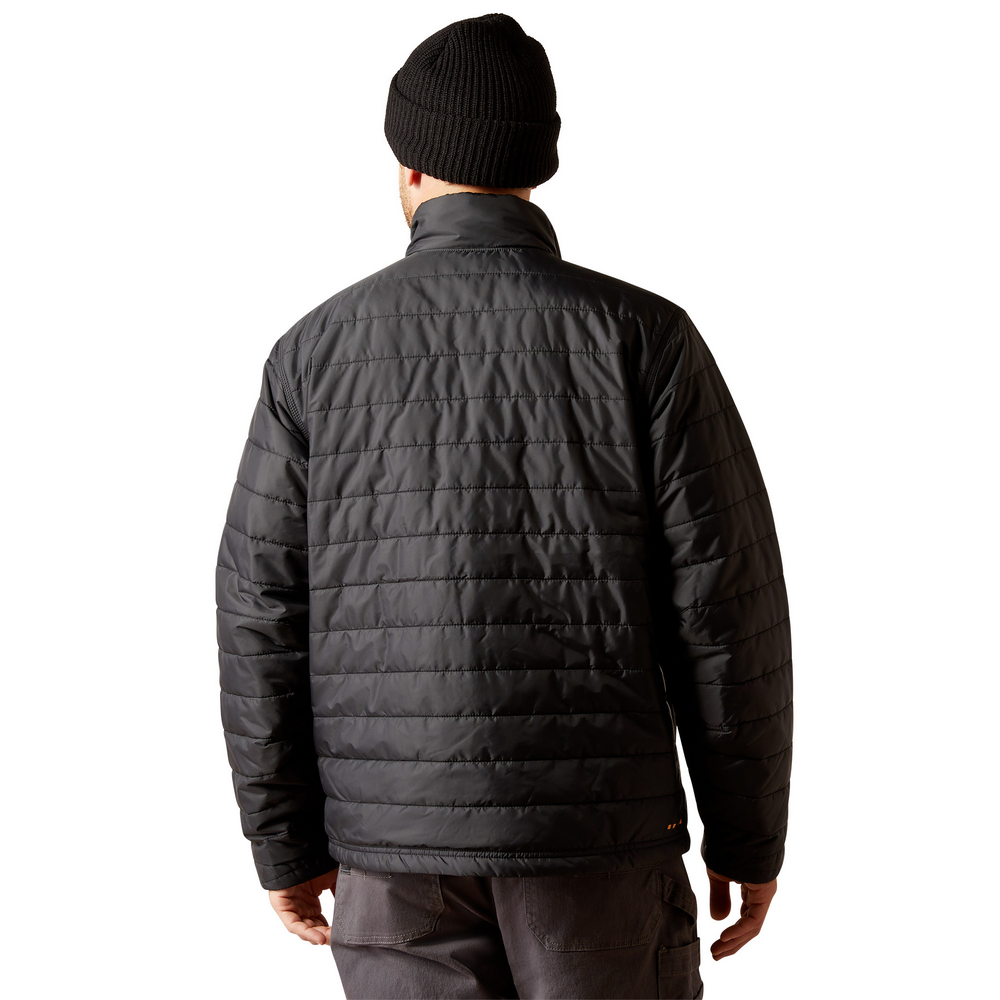 Rebar Cordura Ripstop Lightweight Insulated Jacket - 001-Black | Ariat 10052030