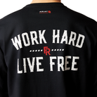 Fr Work Hard Live Free T-Shirt - 001-Black | Ariat 10052093