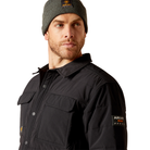 Rebar Cordura Ripstop Insulated Shirt Jacket - 001-Black | Ariat 10052120