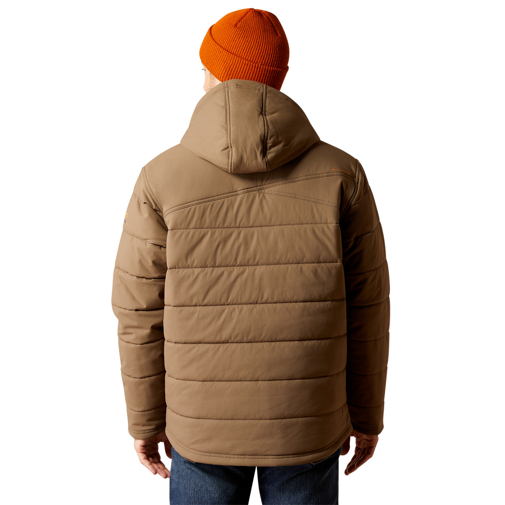 Rebar Winter Valiant Ripstop Insulated Jacket - 200-Chocolate Chip | Ariat 10052428