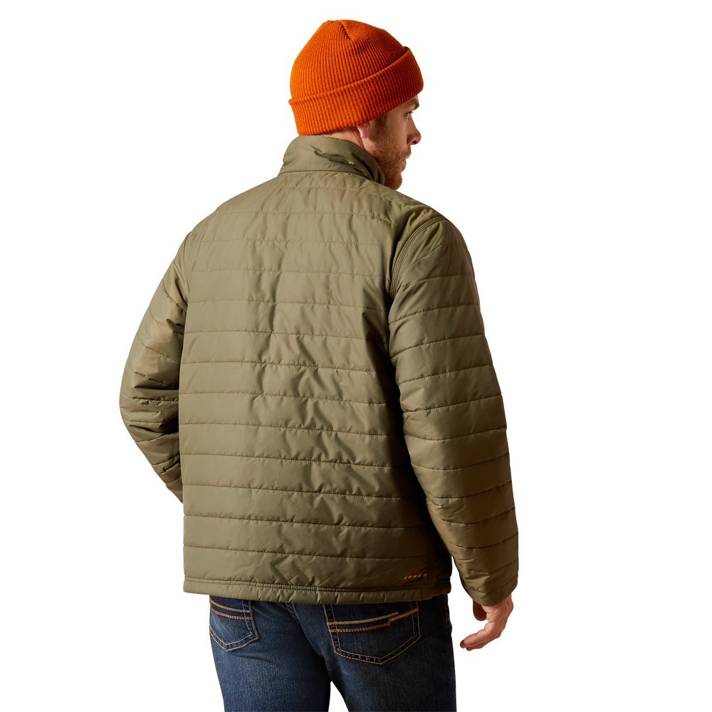 Rebar Cordura Ripstop Lightweight Insulated Jacket - 300-Beetle | Ariat 10052553